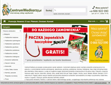 Tablet Screenshot of centrumwedkarzy.pl